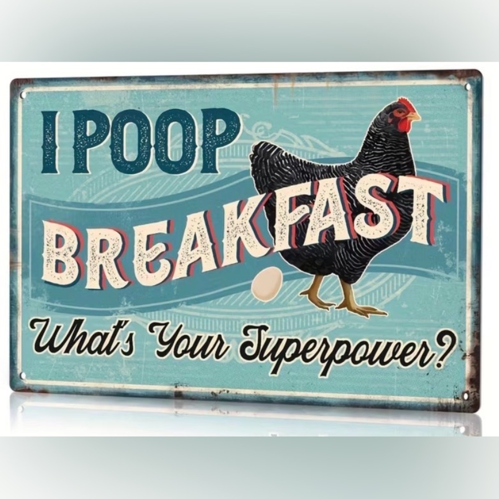 New Metal Sign (8x12”)